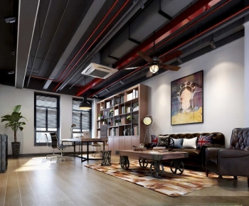 Industrial Style Manager's Office-ID:145088916