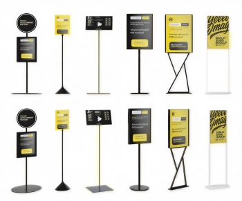 Modern Guide Board/bulletin Board-ID:778713947