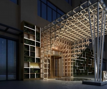 Modern Facade Element-ID:245846991