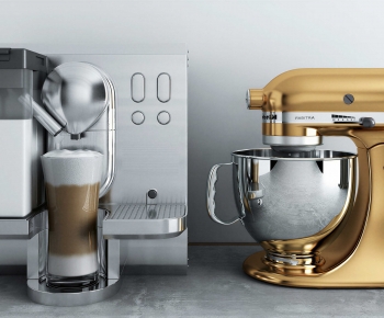 Modern Kitchen Electric Coffee Machine-ID:620997914