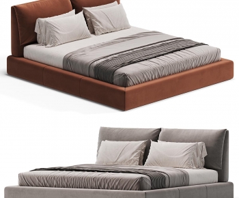 Modern Double Bed-ID:823106057