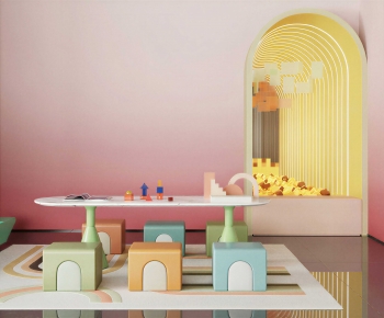 Modern Children's Table/chair-ID:538831957