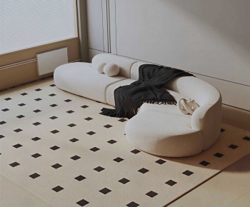 Modern Curved Sofa-ID:735459348