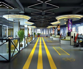 Industrial Style Gym-ID:881827121