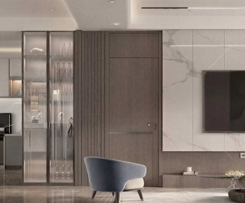 Modern A Living Room-ID:610479127