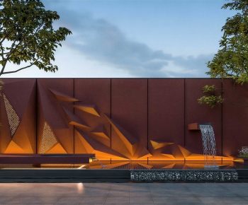 Modern Landscape Wall-ID:462930236