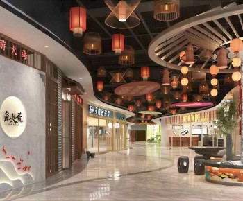 New Chinese Style Shopping Mall-ID:282327892