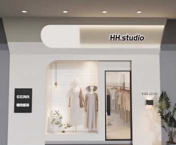 Modern Facade Element-ID:541132931