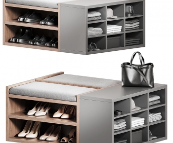 Modern Stool For Changing Shoes-ID:456516035