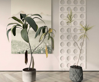 Modern Ground Green Plant Potted Plants-ID:928422939