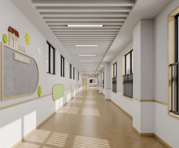 Modern Children's Kindergarten-ID:735296011
