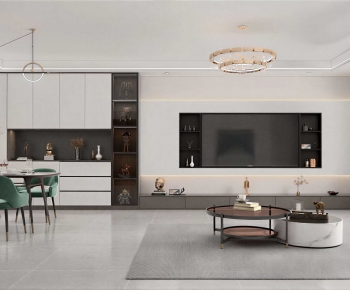 Modern A Living Room-ID:431930074