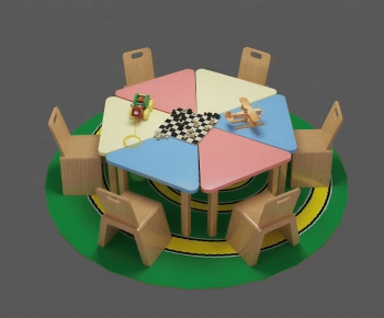 Modern Children's Table/chair-ID:902009035