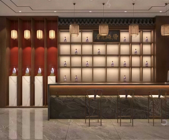 New Chinese Style Exhibition Hall-ID:301012998