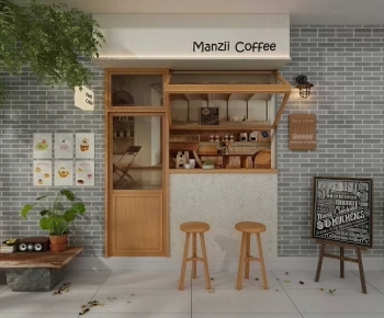 Modern Facade Element-ID:859267003