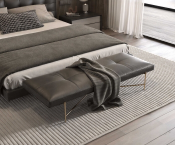 Modern Double Bed-ID:144221074