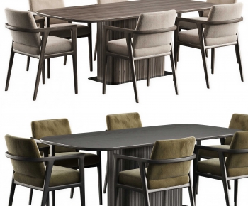 Modern Dining Table And Chairs-ID:536186932