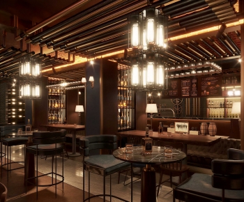 Industrial Style Bar-ID:773087985