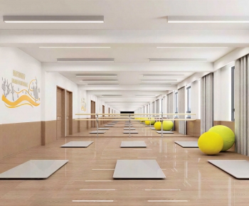 Modern Yoga Room-ID:915399079