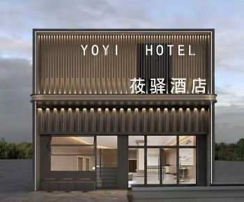 Modern Facade Element-ID:168134935