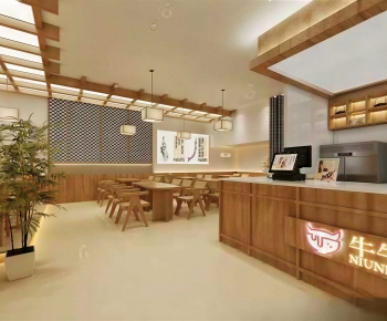 New Chinese Style Milk Tea Shop-ID:214847099