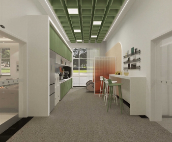 Modern Office Tea Room-ID:378192903