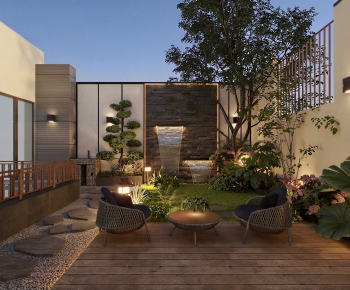 Modern Courtyard/landscape-ID:478425985