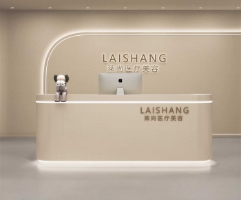 Modern Reception Desk-ID:406841047