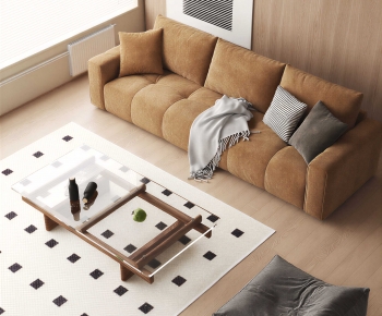 Modern Three-seat Sofa-ID:212142947
