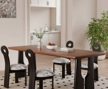 Modern Dining Table And Chairs-ID:666630035