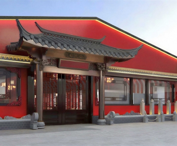Chinese Style Facade Element-ID:746018984