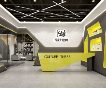 Industrial Style Gym-ID:944041973