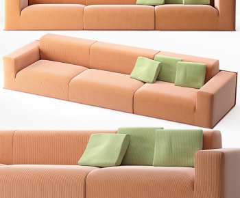 Modern Three-seat Sofa-ID:823143966