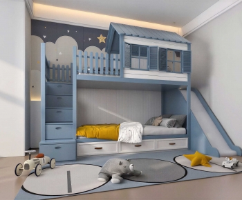 Modern Boy's Room And Son's Room-ID:542067053