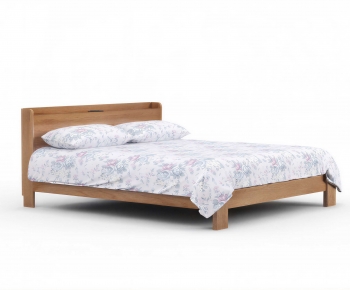 Modern Double Bed-ID:492324111