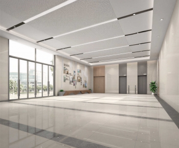 Modern Office Reception Desk-ID:995080957