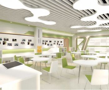 Modern School Classrooms-ID:775886061