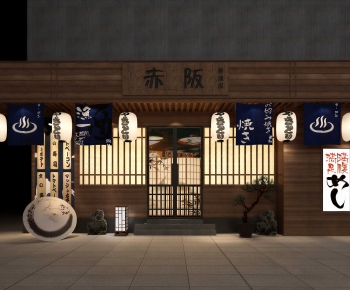 Japanese Style Facade Element-ID:224498031