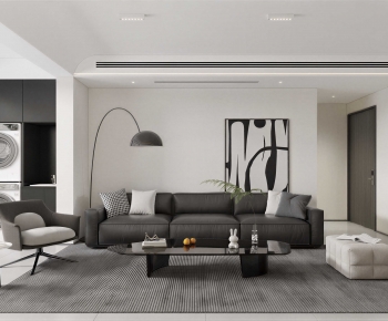 Modern A Living Room-ID:871774917