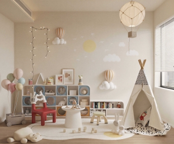 Modern Children's Room Activity Room-ID:524764063