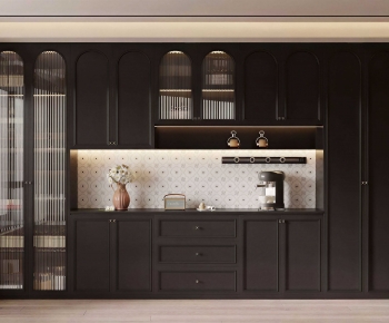 French Style Wine Cabinet-ID:289942039