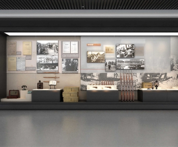 New Chinese Style Exhibition Hall-ID:820895916