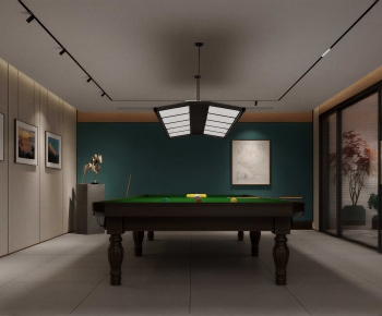 New Chinese Style Billiards Room-ID:125493053