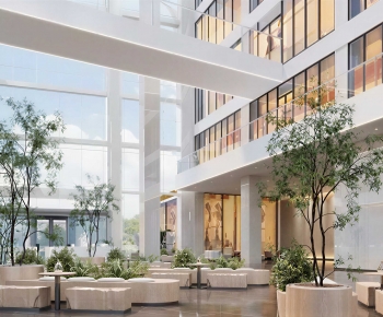 Modern Office Reception Desk-ID:554299463