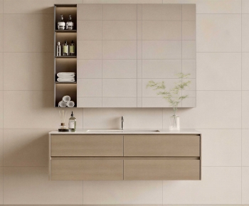 Modern Bathroom Cabinet-ID:404493093