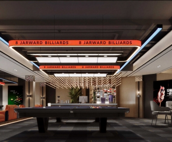 Modern Billiard Room-ID:614206088