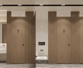 Modern Public Toilet-ID:591847908