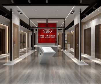 Modern Exhibition Hall-ID:777107005