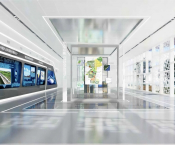 Modern Exhibition Hall-ID:315155033