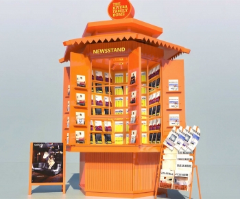 Modern Appearance Of Commercial Building-ID:203407057